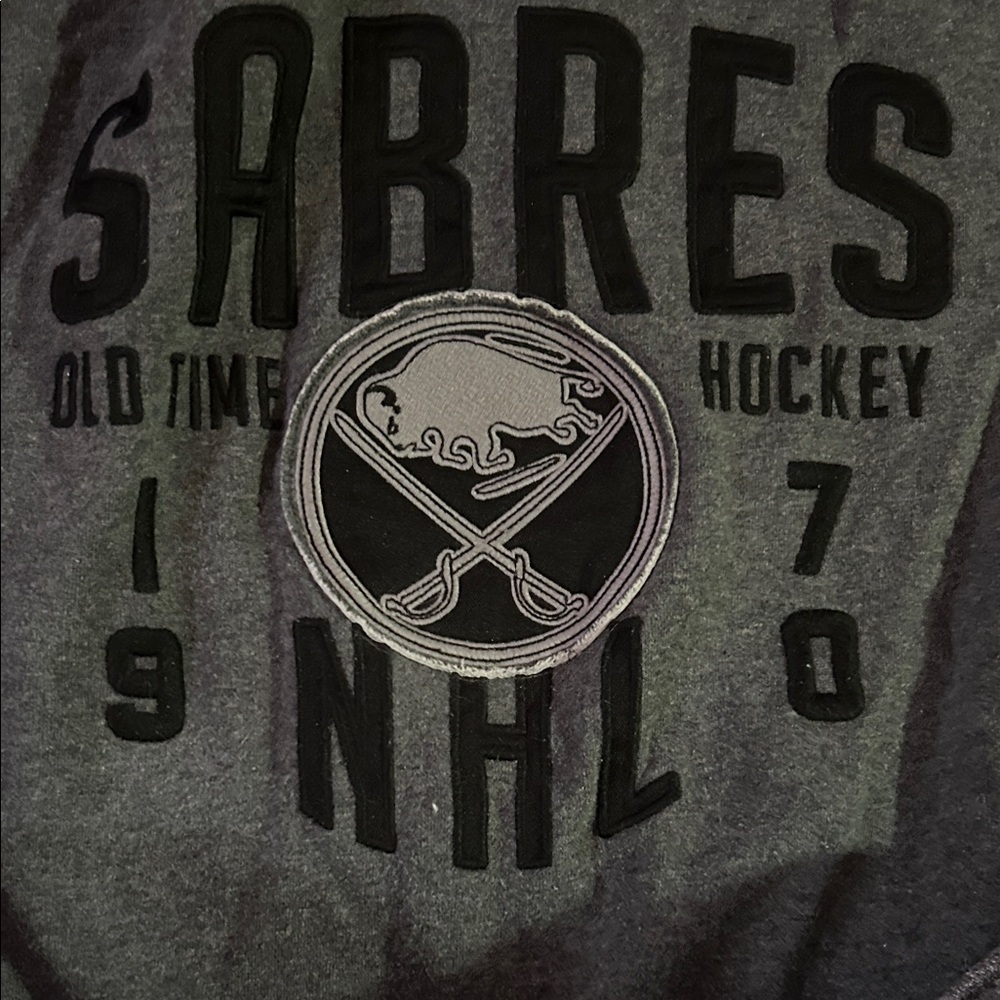 EUC Buffalo NY Sabres Crewneck Sweater - Charcoal - Picture 3 of 9